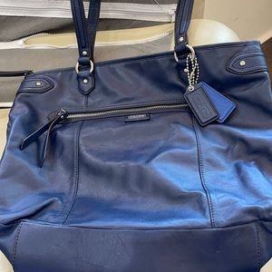 Coach new navy bag
